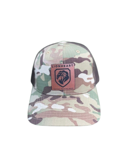 Lionheart Tactical Shield Trucker MULTICAM/Coyote Brown Hat