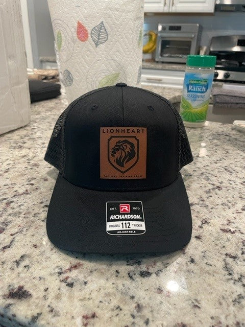 Lionheart Tactical Shield Trucker All Black Hat