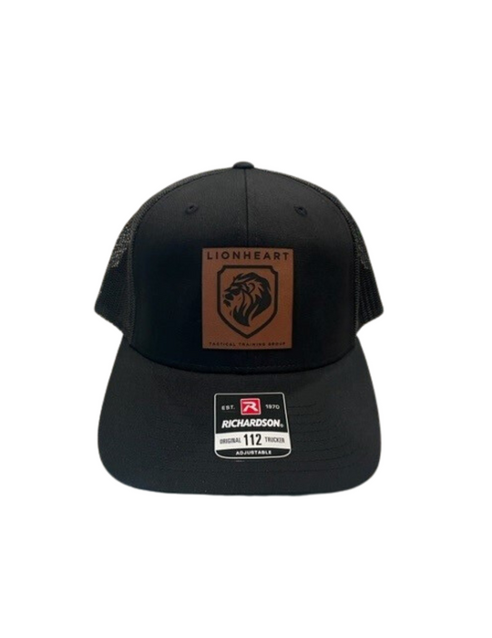 Lionheart Tactical Shield Trucker All Black Hat
