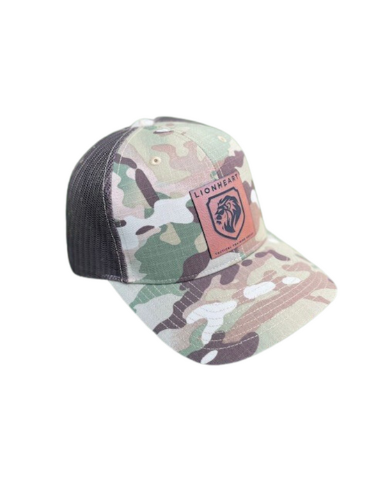 Lionheart Tactical Shield Trucker MULTICAM/Coyote Brown Hat